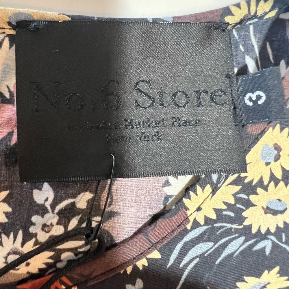 NO. 6 STORE Floral Dress Size 3/ Large - Picture 8 of 9